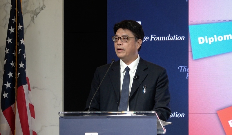 華府智庫演講　邱垂正：北京武力併台將引發骨牌效應