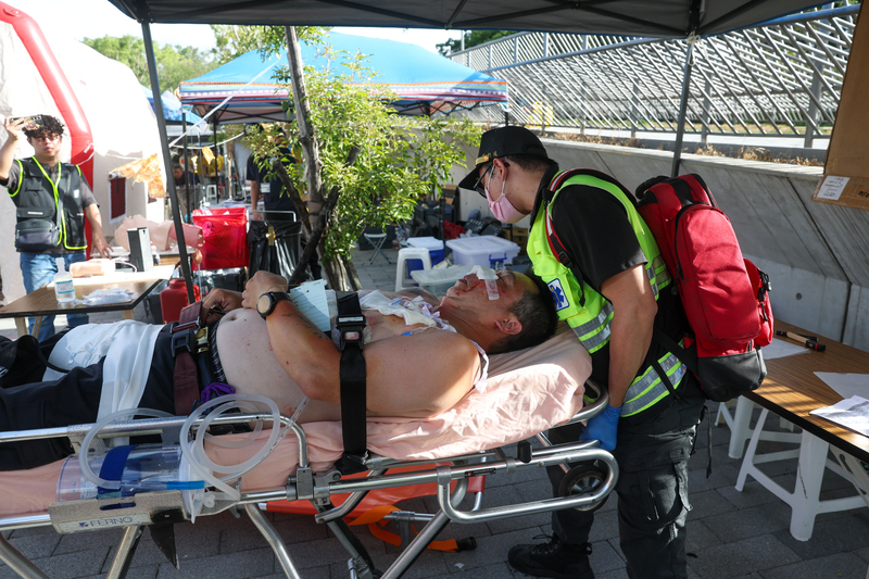 新北模擬8.5強震救災　無腳本演練動員逾900人