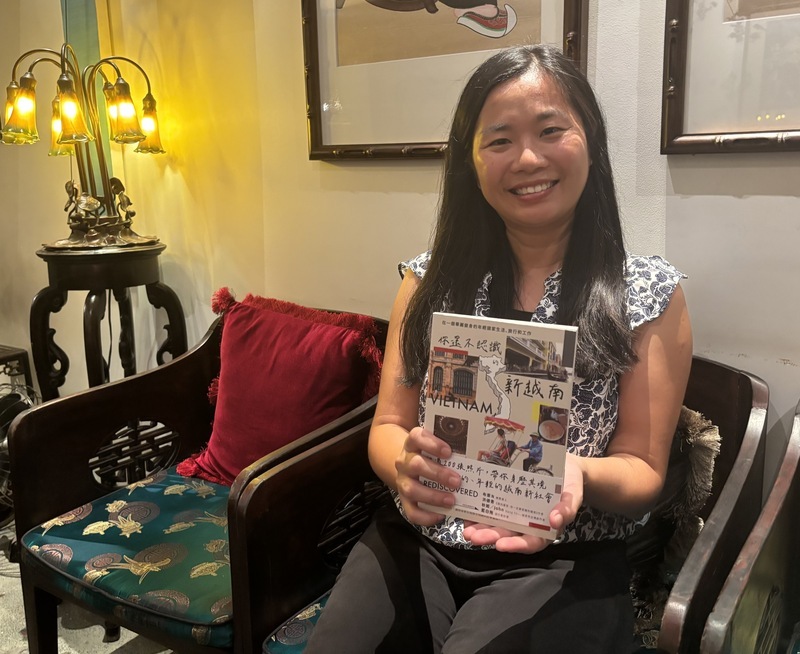 旅越台僑搭建交流橋樑 寫書盼破除刻板呈現新越南