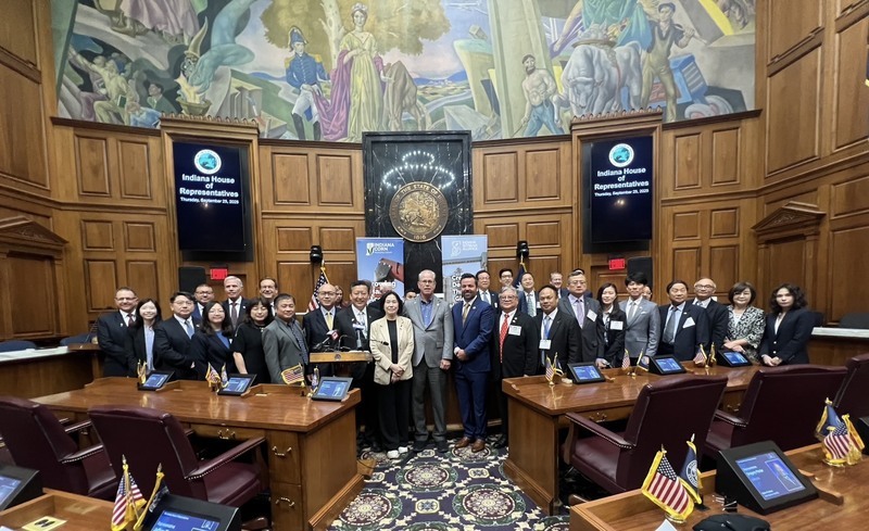 對美農產品需求增　台農訪團與印地安納州簽意向書