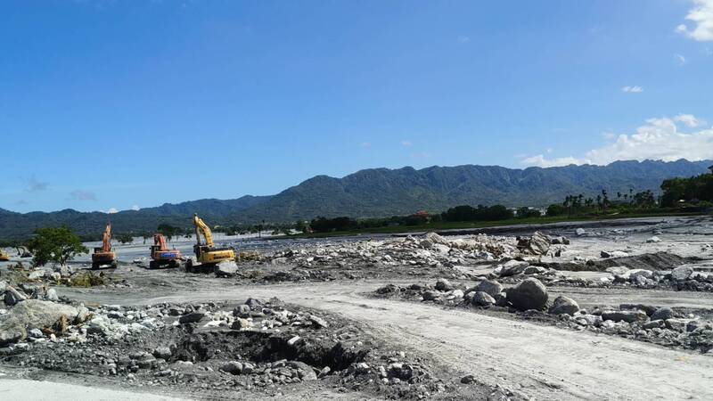 光復鄉傳潰堤引恐慌　水利署：河道引流暫無危險