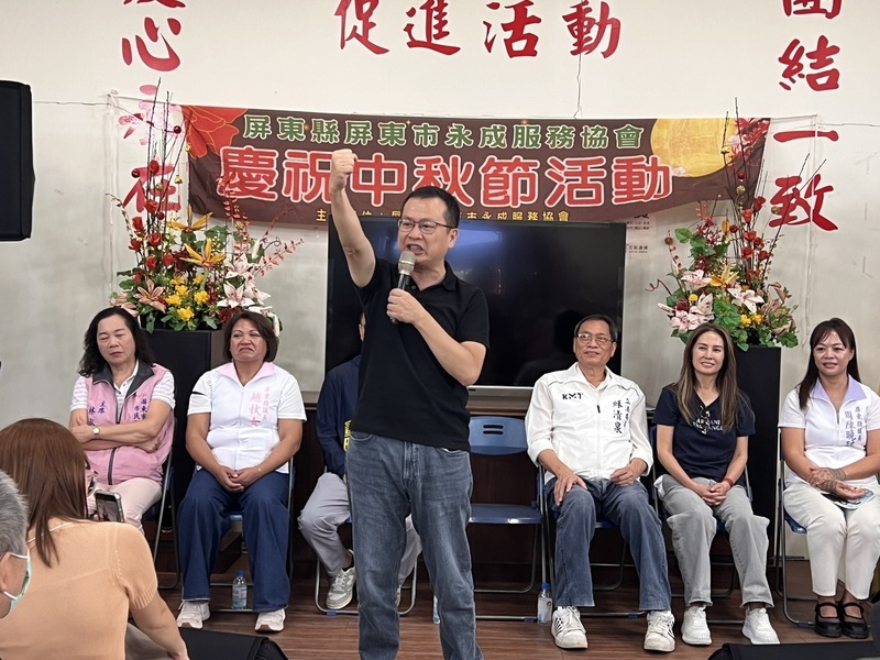 國民黨主席選舉 羅智強郝龍斌分赴屏東黨員座談