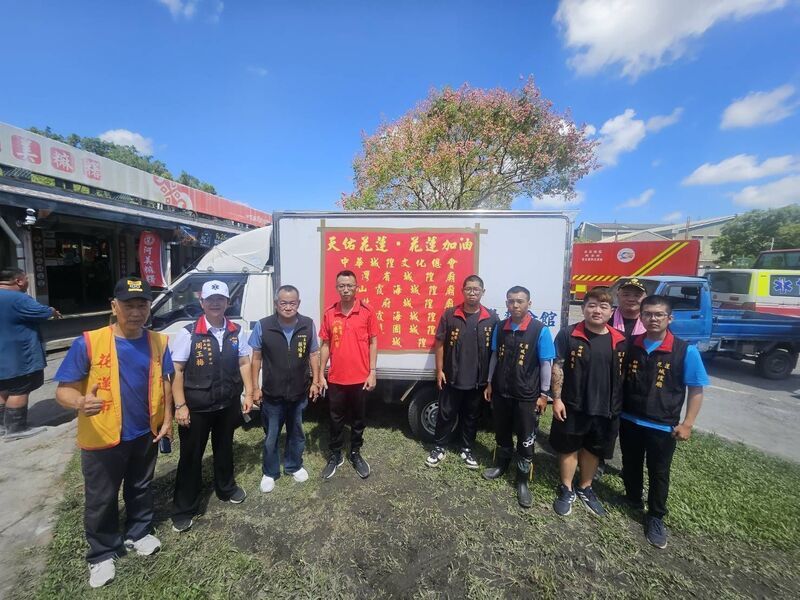 城隍文化總會集資2萬個便當　已送7500份助花蓮