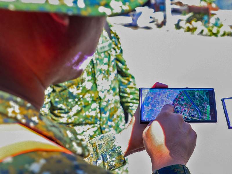 陸軍2500兵力花蓮救災　建立TAK共同圖像精進效率