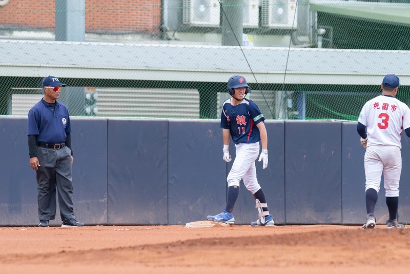 桃園盃平鎮劉桓宇打擊佳　面帶笑容上場紓壓