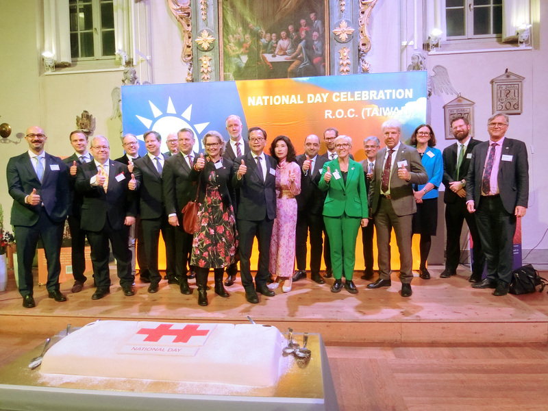 駐瑞典代表處國慶酒會　台瑞共享民主價值與和平