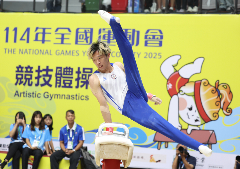 李智凱全運會鞍馬6連霸 盼拚台灣首面世錦賽金牌