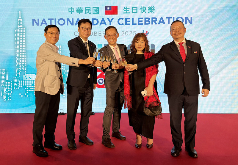 德里國慶酒會 駐印度代表盼台印關係持續成長