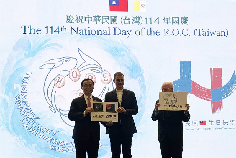 面對中國威脅 駐教廷大使：台灣不會向恐懼屈服