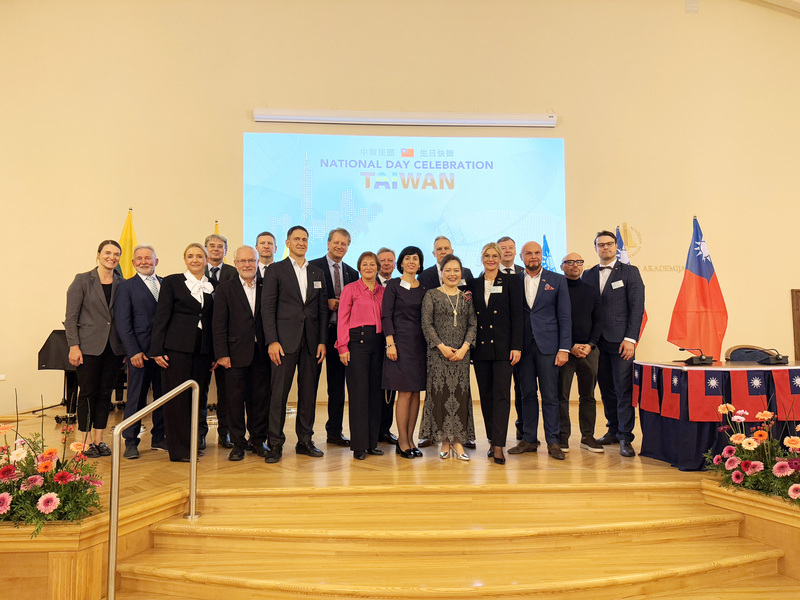 駐立代表處國慶酒會　展現台立深化友誼與民主價值