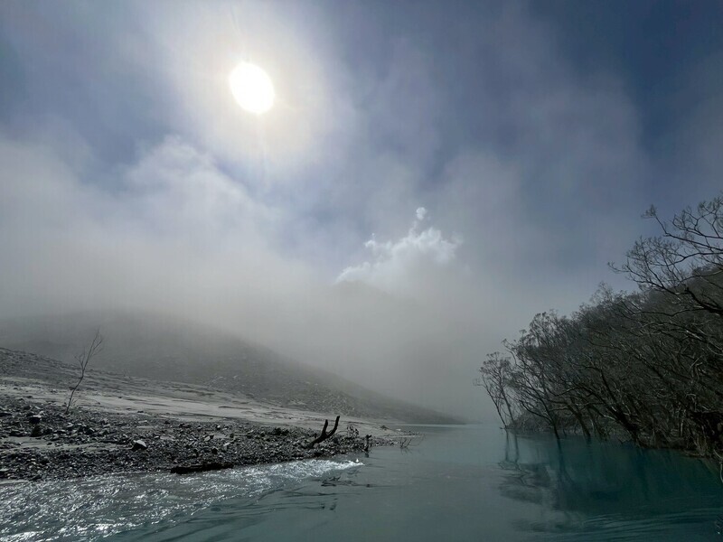花蓮光復堰塞湖新水位計啟用 蓄水量下修至155萬噸