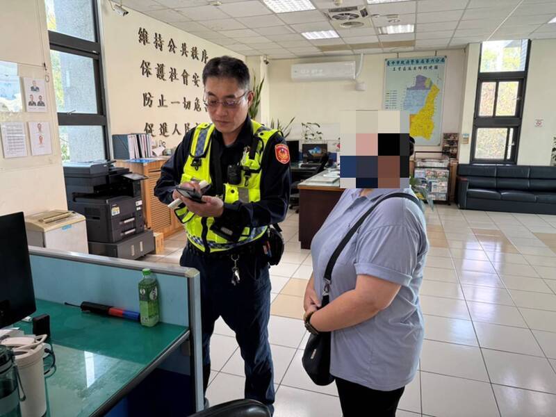 台中女騎士闖紅燈遇警查 勸說揭詐騙保住積蓄