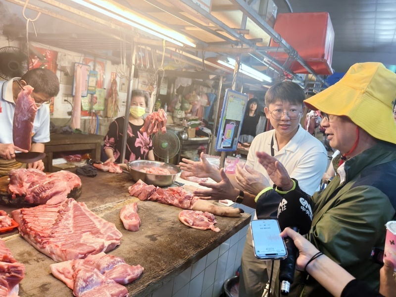 李遠視察宜蘭百大基地 南北館菜市場感受在地人文