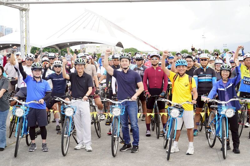 環騎台北年終大會師　蔣萬安允優化自行車道設施