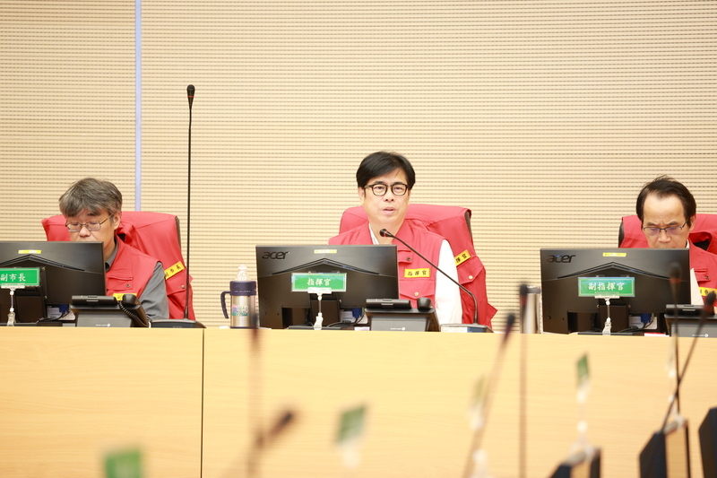 颱風鳳凰來襲　陳其邁：高雄預防性撤離111人