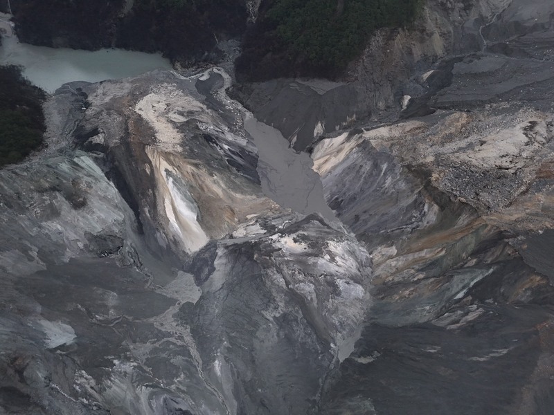 馬太鞍溪上游又形成新堰塞湖　急撤離機具