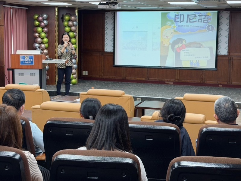 印尼新住民吳曉雯在台傳授母語 傳遞多元文化