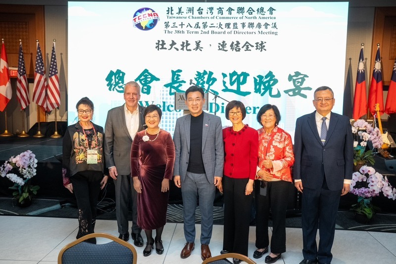 江啟臣率團訪美　肯定台商扮演台美橋梁