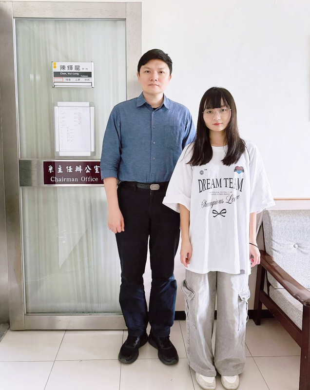 文大生陳姿卉設計新型催化材料　登國際期刊封面