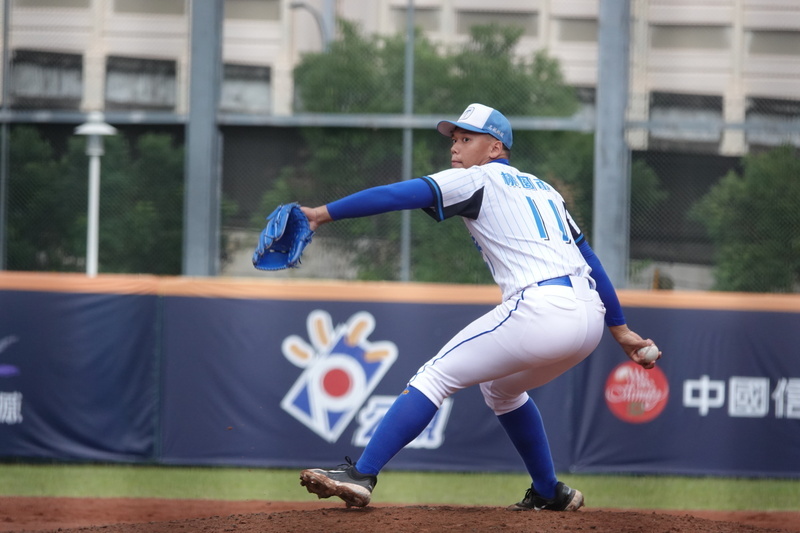 林珺希U18後首登板黑豹旗 用1球救援成功