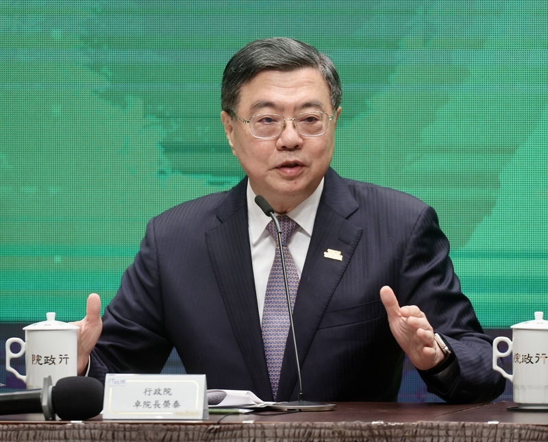 卓榮泰：若國會杯葛政院版財劃法　請民進黨團據理力爭