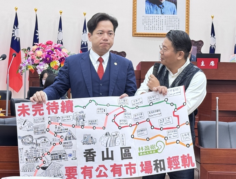 竹市議員籲輕軌納香山　邱臣遠：列後續評估選項