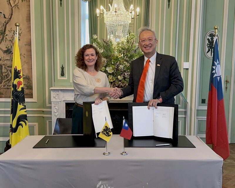 吳志中赴比利時佛拉蒙大區　合作諮商會議深化交流