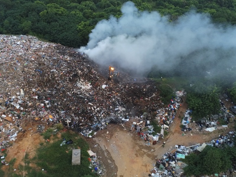 苗市垃圾掩埋場火警頻傳　鍾東錦：優先整治