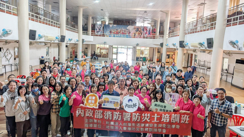 銀髮教學服務跨界防災培訓　劉世芳盼提升社區韌性