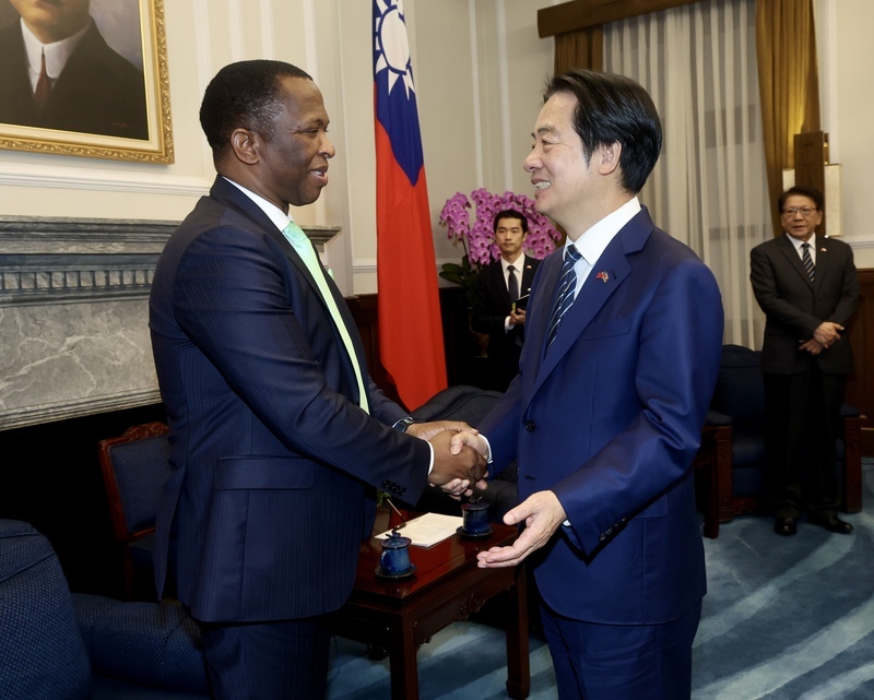 總統：持續鼓勵台灣企業與史瓦帝尼開創更多合作機會