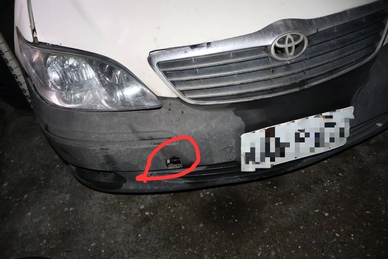 過馬路老婦遭撞重傷 警從拖車鉤蓋線索緝獲肇逃犯