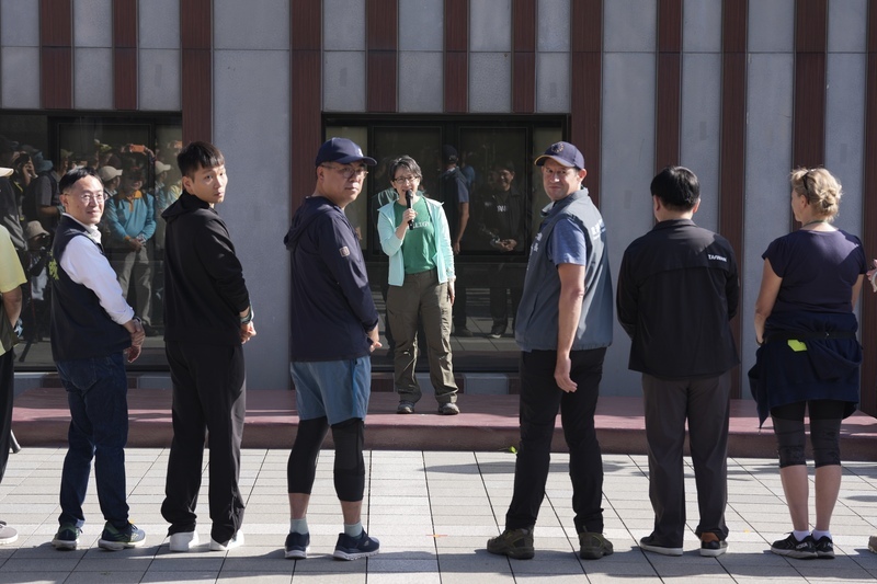 副總統出席淨山活動 推廣健康與永續精神