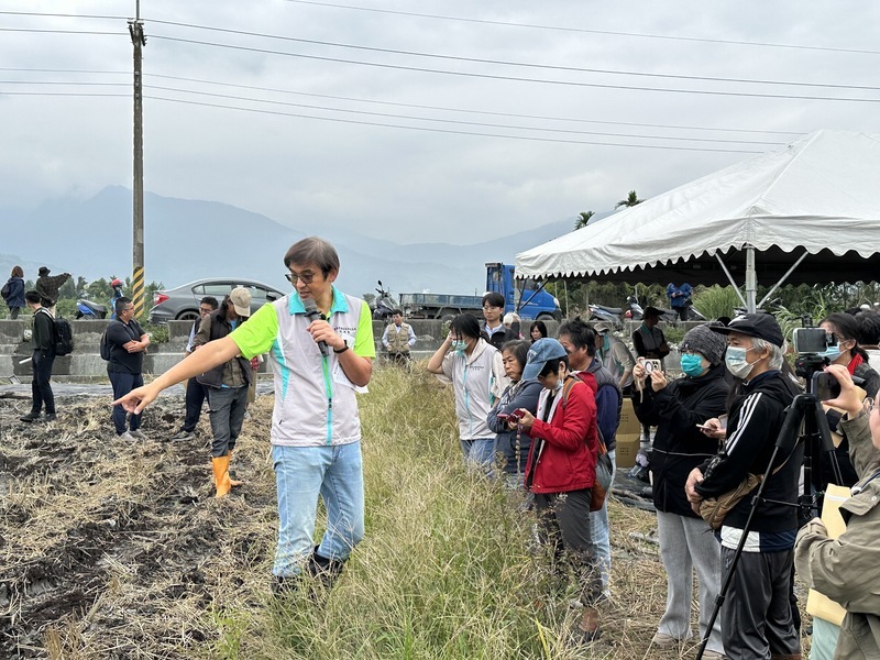 花蓮光復農田泥砂掩埋 改良土壤種雜糧試驗