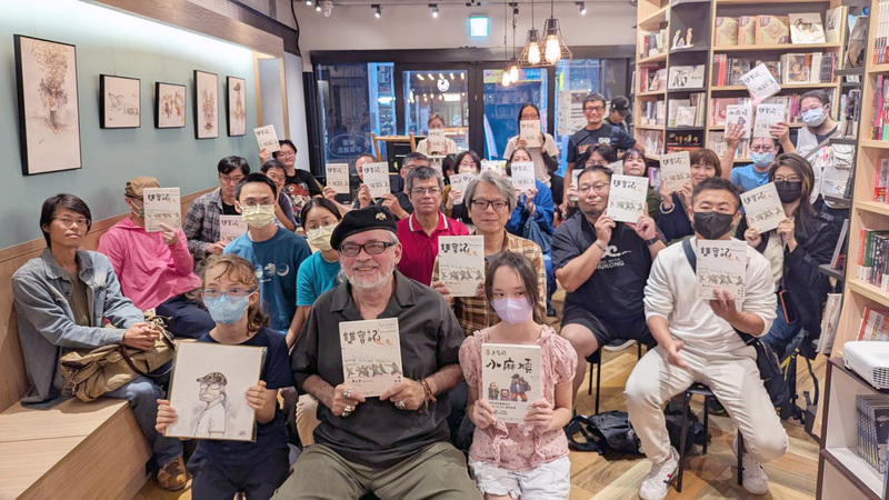 漫畫家麥人杰手繪「雙寶記」　獻給長大後的兒女