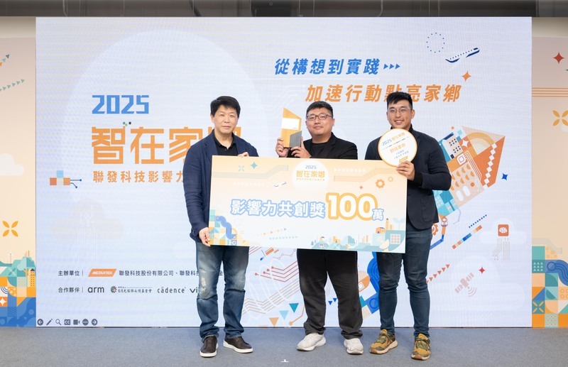 聯發科第8屆智在家鄉競賽　野球革命團隊獲百萬獎金