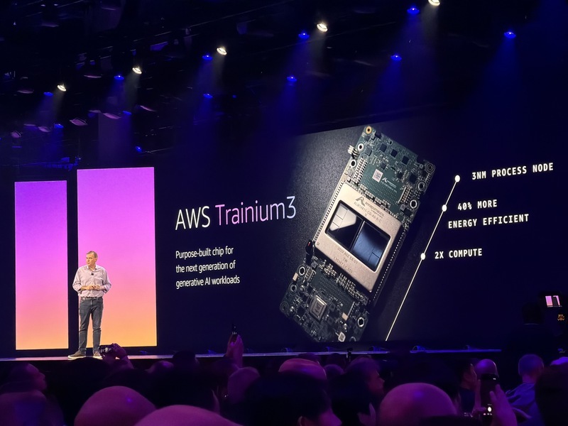 AWS首款3奈米自研晶片亮相　推AI工廠擴大與輝達合作