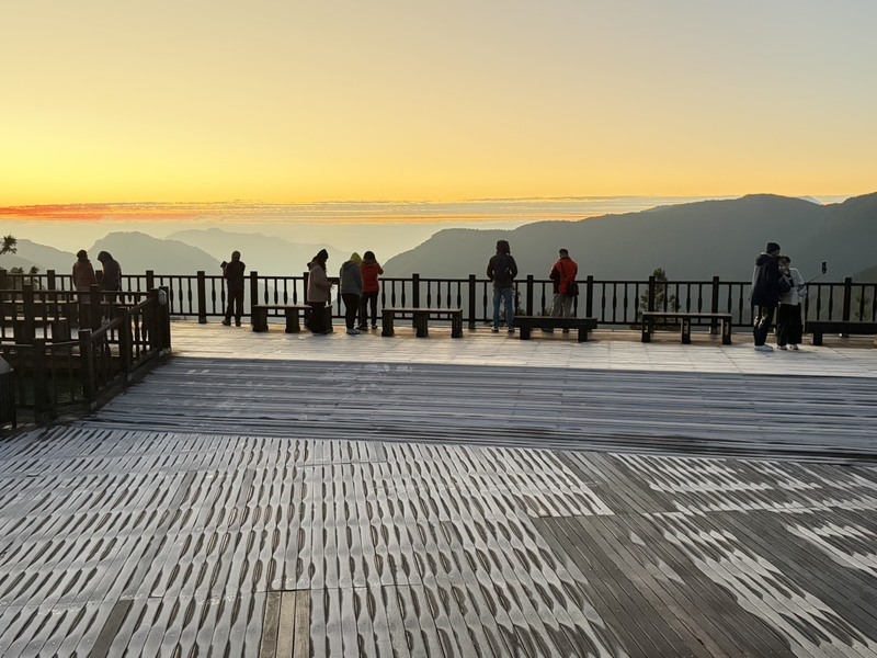 太平山清晨結霜　115年3月起局部封園搶修聯外道路