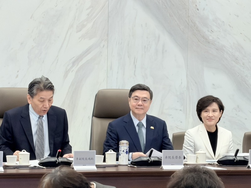 卓榮泰：不副署財劃法是盼回歸憲政秩序理性討論