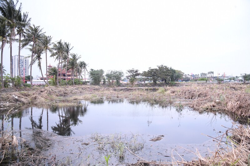 花蓮南濱滯洪池動土 兼顧防洪與生態休憩