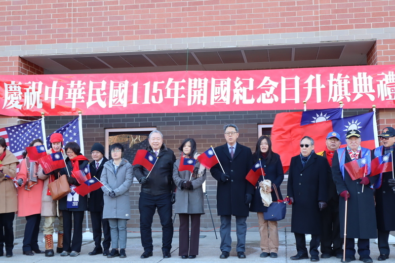 華府升旗　俞大㵢：中共軍演驗證1.25兆國防預算必要