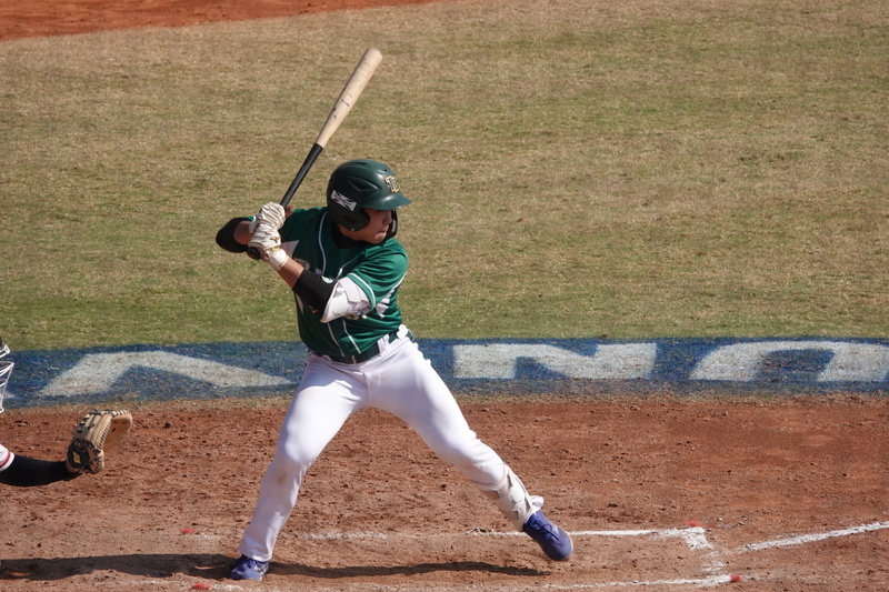 林秉澤大專棒球聯賽開轟 心態爆發力守備能力都提升