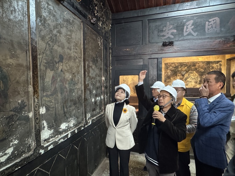 雲林縣定古蹟北港鎮安宮修復　力求恢復原有風貌