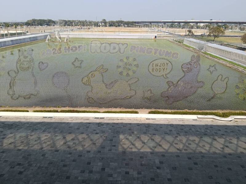 屏東熱博2/7登場　聯名「跳跳馬RODY」設彩稻田