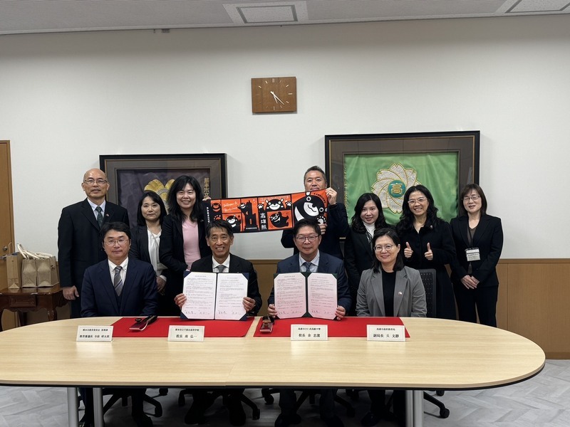 高雄熊本教育合作升級 仁武高中締結日本姊妹校