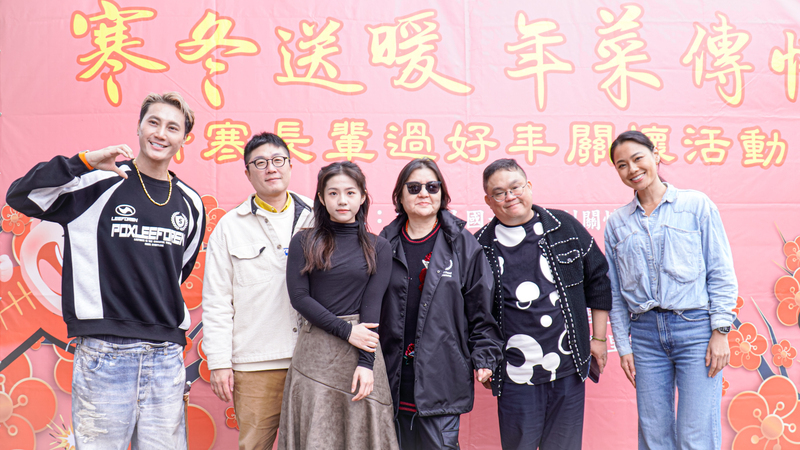 助弱勢老人熱鬧過年 邱瓈寬：公益是一輩子的事