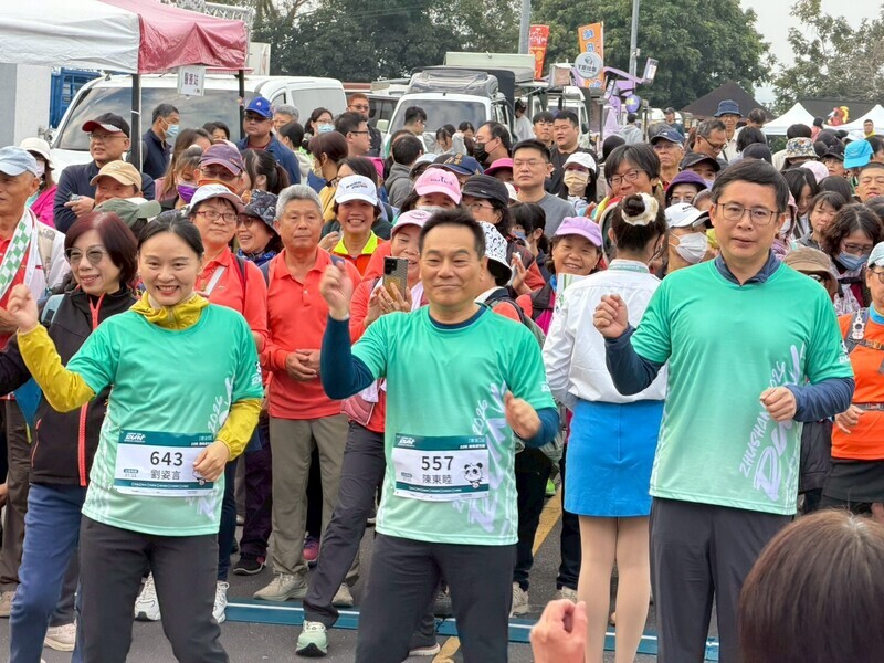濁水溪紫金馬拉松　1500名跑者感受南投竹山魅力