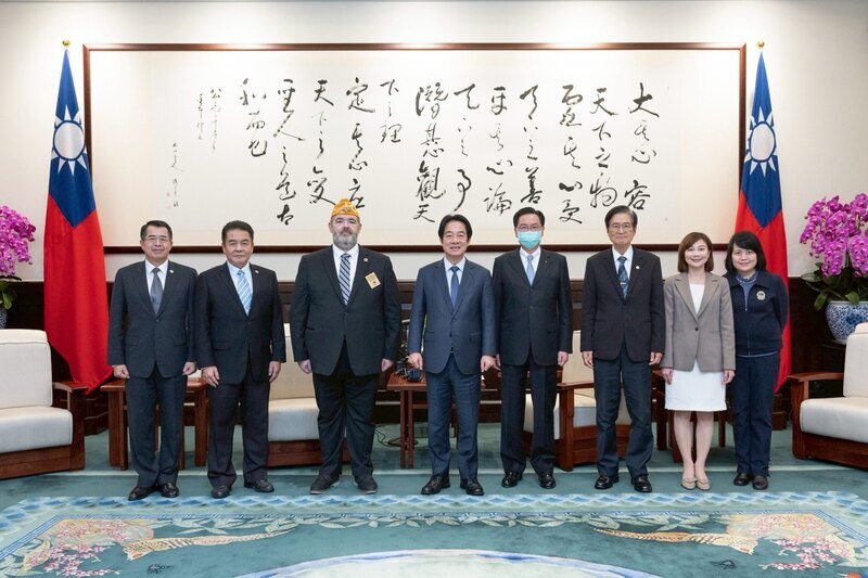 賴總統接見美國退伍軍人協會總會長　盼持續深化合作