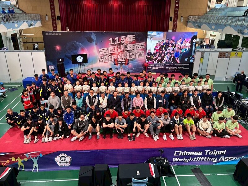 全國青年盃舉重錦標賽 玉里高中勇奪6金8銀3銅