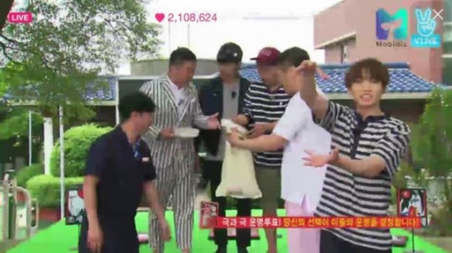 柾國急忙解釋:這真的是新買來的漢堡!