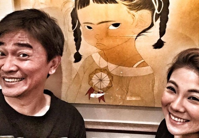 吳宗憲日前被拍到與聶凡格密會。（翻攝自臉書）